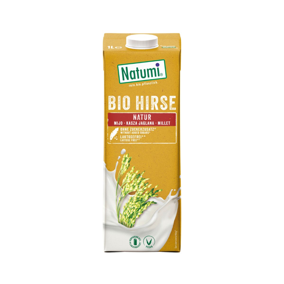 Lot de 6 boissons au millet bio Natumi 1 L
