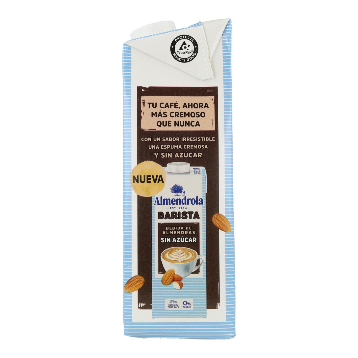 Pack of 6 Almendrola Sugar-Free Almond Drinks 1 L