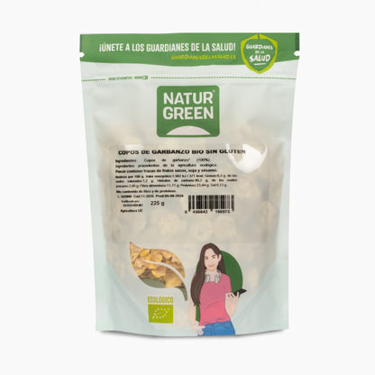 Bio-Kichererbsenflocken Naturgreen, 225 g