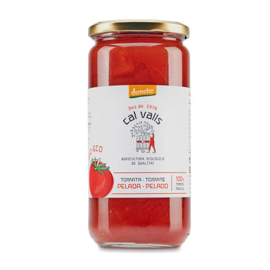 Tomate entero pelado ECO Cal Valls 660 g
