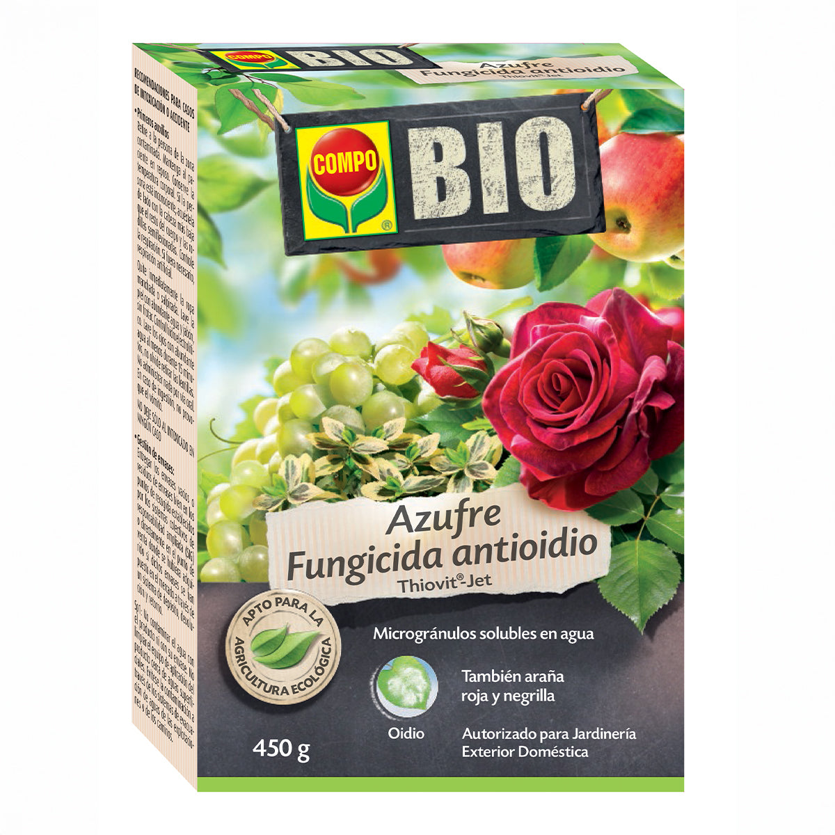 Compo Bio Środek grzybobójczy i roztoczobójczy Azufre Antiodio 450 g