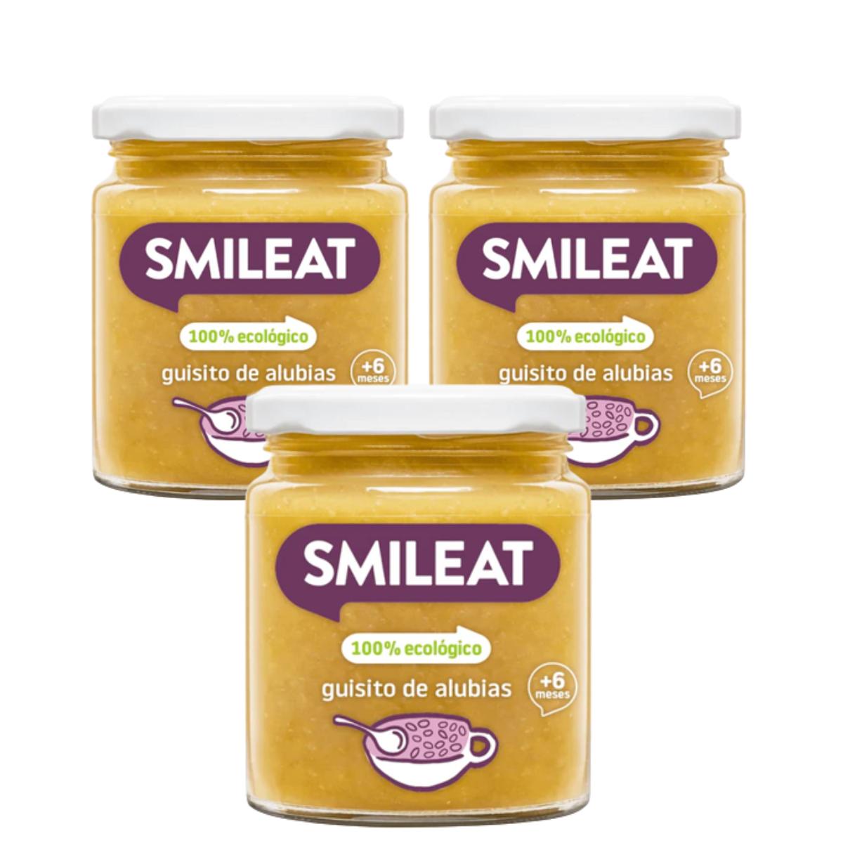 PROMOCJA 3x słoiczek BIO Guisito z fasolą Smileat 230 g