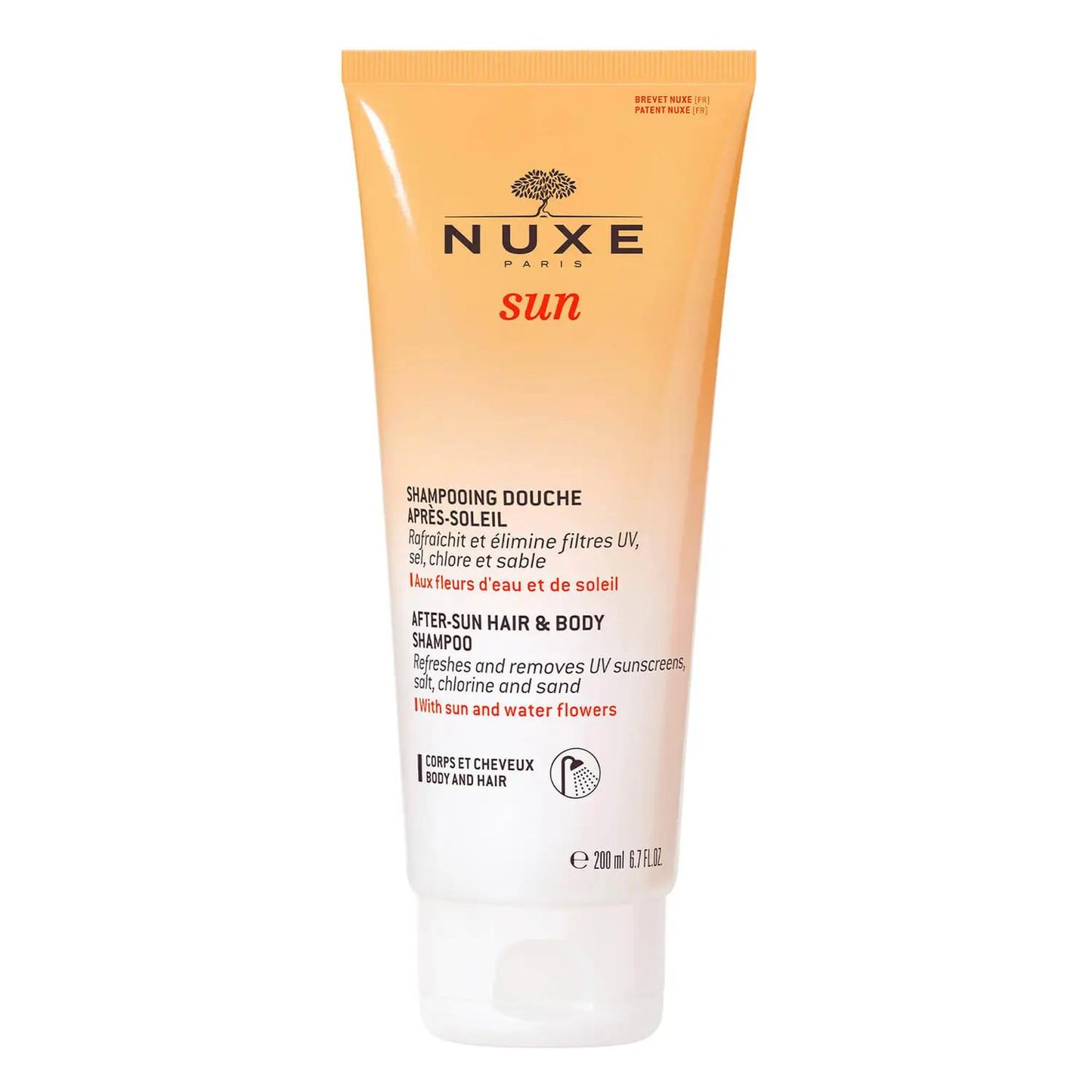 Nuxe Sun After-sun Shower Shampoo for Body and Hair Nuxe 200 ml