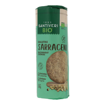 Fullkornskakor med bovete Bio Santiveri 200 g