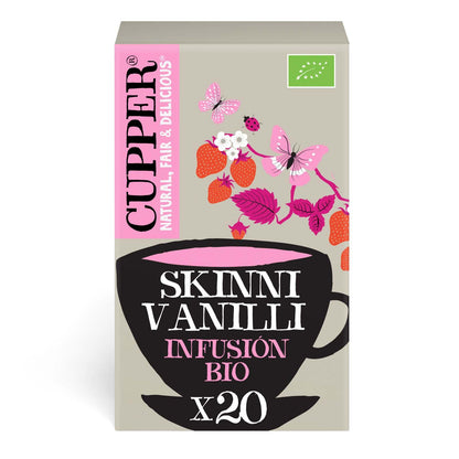 Cupper Organic Strawberry and Vanilla Tea 20 Bags