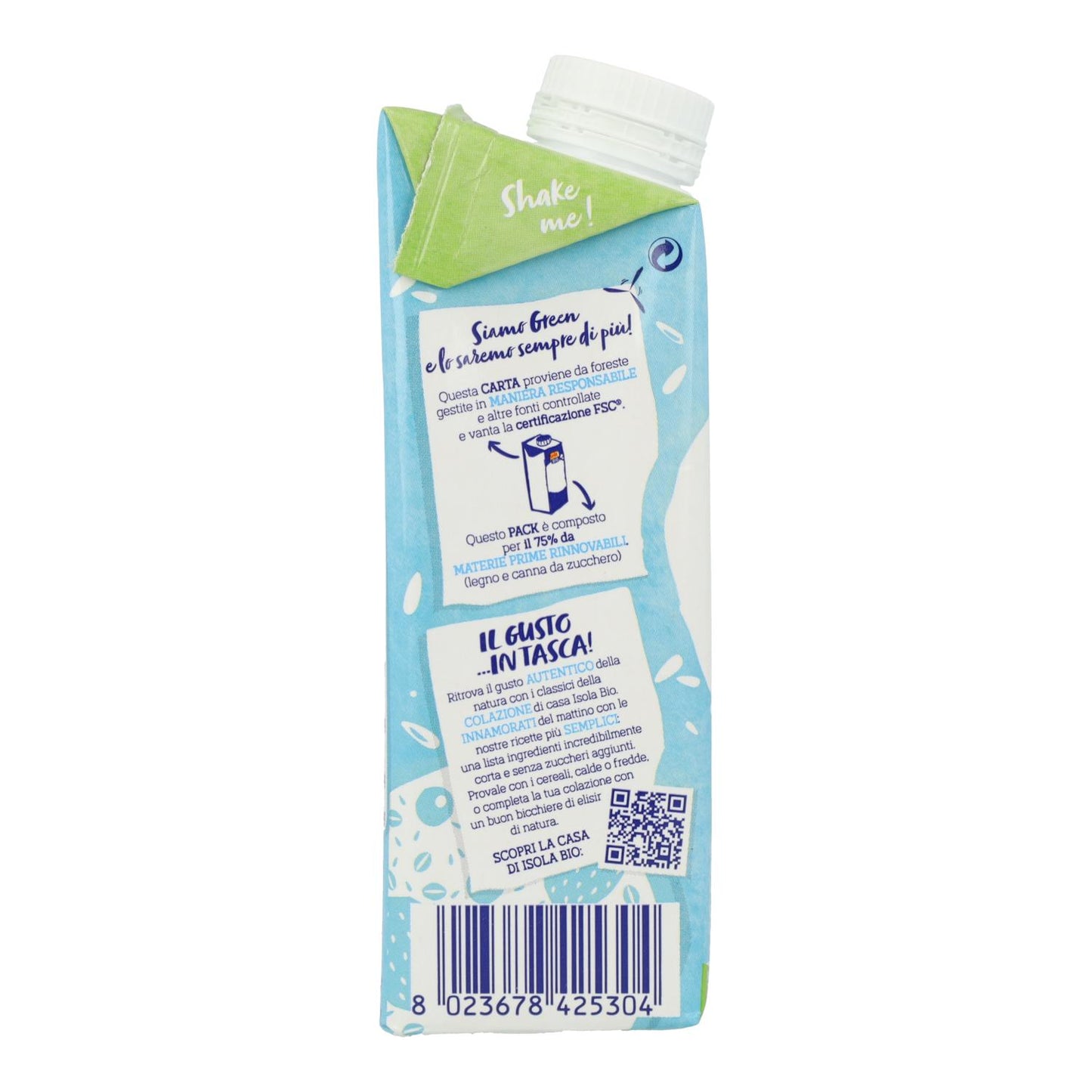 Boisson au riz et à la noix de coco biologique Bio Isola BIO 250 ml