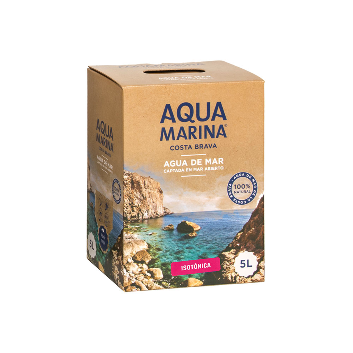 Isotoniskt havsvatten Bag in Box Aquamarina 5 L