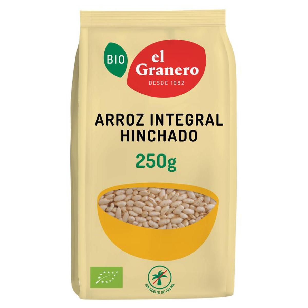 2-pack puffat fullkornsris El Granero, 250 g