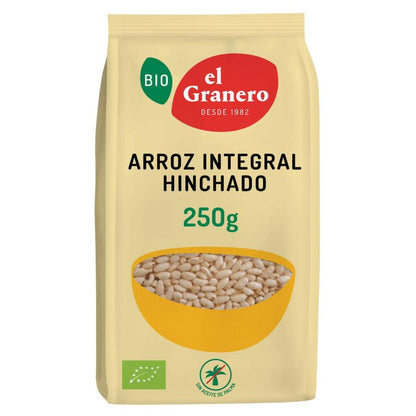 2-pack puffat fullkornsris El Granero, 250 g