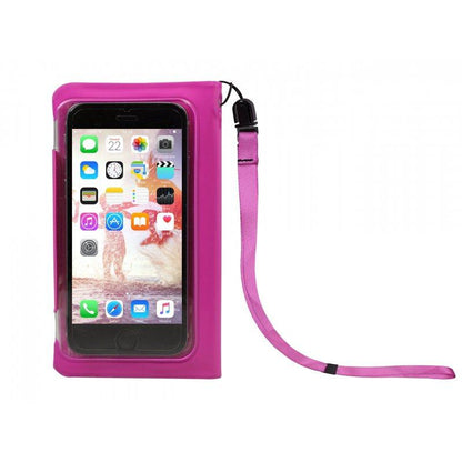 Wasserdichte Hülle im Buchformat für Smartphones bis zu 5" SBS Rosa