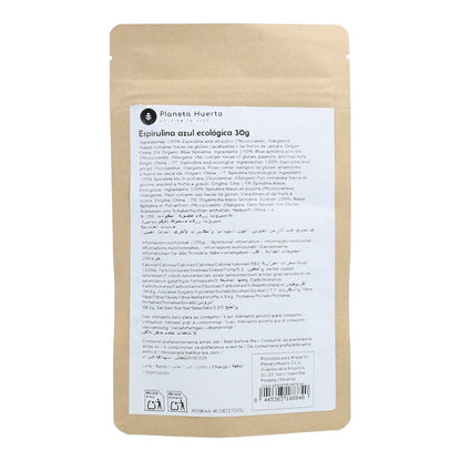 Blå Spirulina Planeta Huerto 30gr