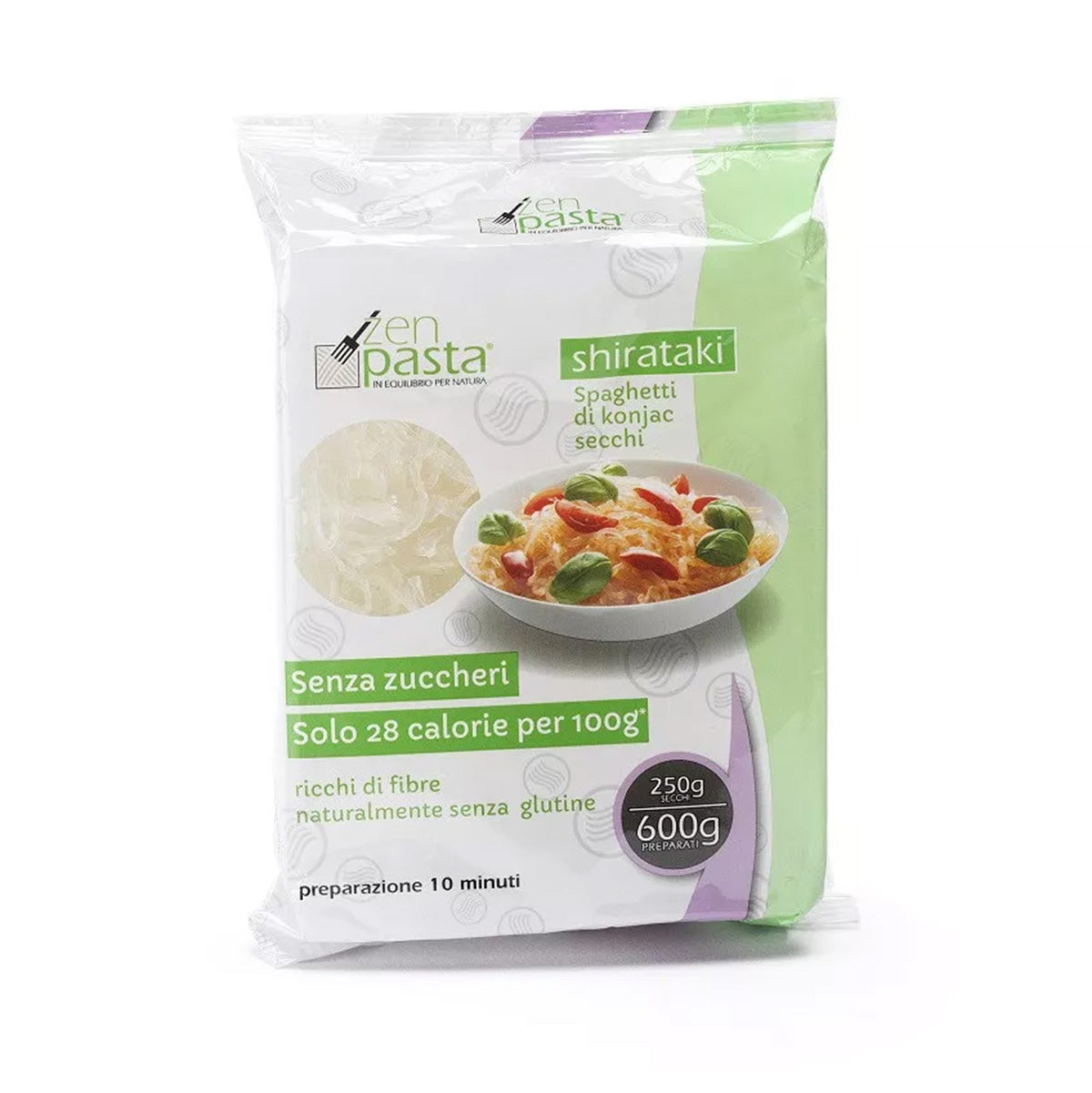 Konjac-spaghetti, gedroogde noedels "Shirataki" 250 g
