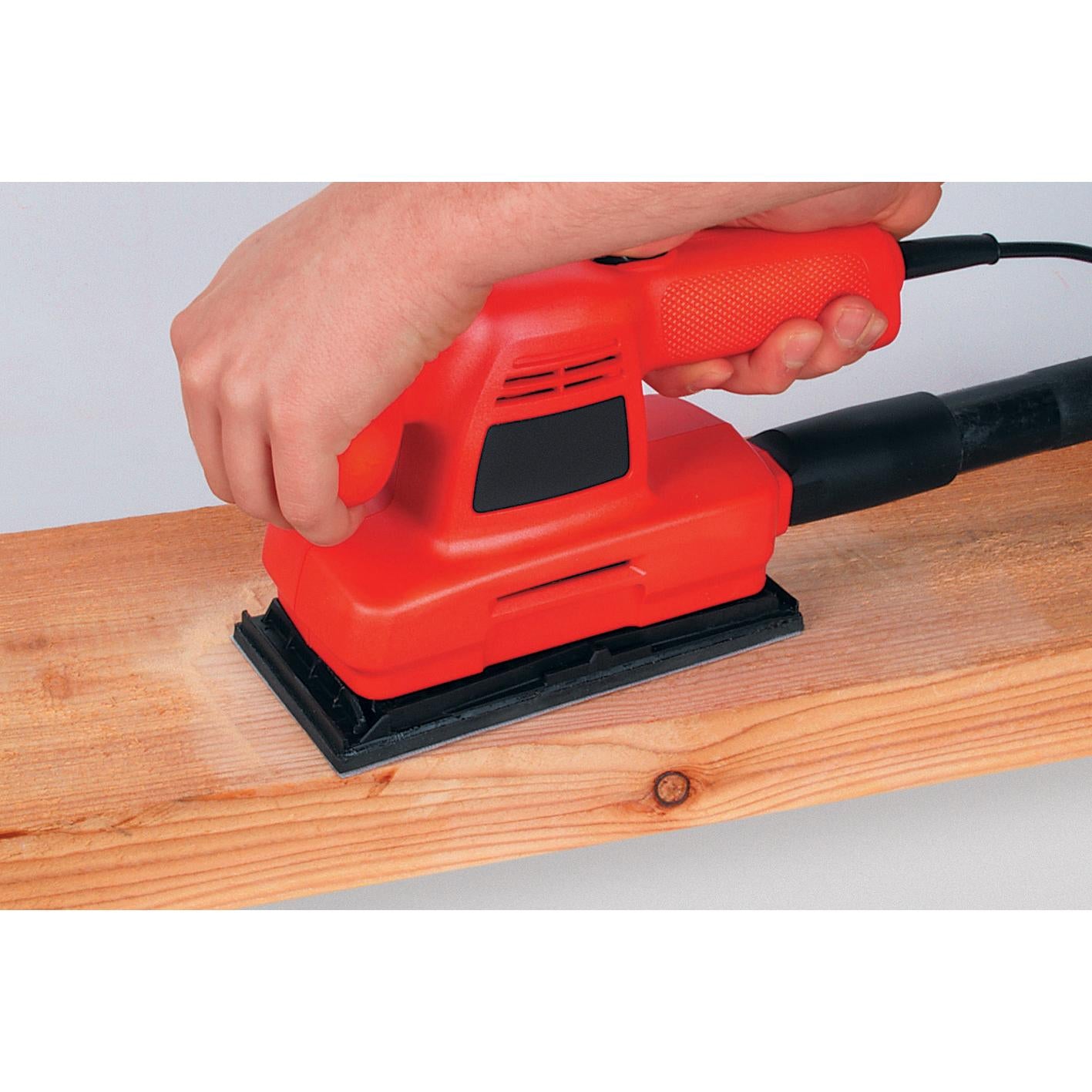 10 självhäftande slipark för excenterslipmaskin 93 x 190 mm Wolfcraft