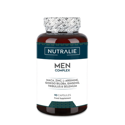 Men Complex z cynkiem + maca i miłorzębem japońskim Nutralie 90 kapsułek