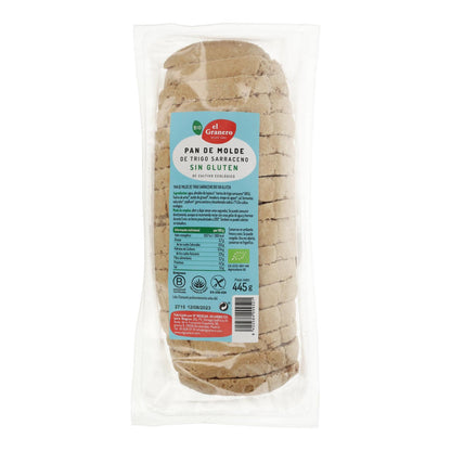 El Granero Organic Gluten-Free Buckwheat Bread 445 g