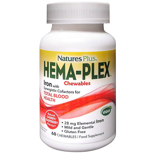 Hema-Plex Nature's Plus 60 compresse masticabili