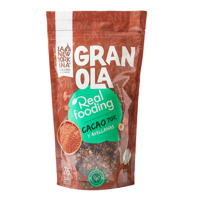 Granola Realfooding Kakao 70% La Newyorkina 275 g