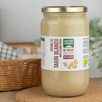 Krem z białego tahini bezglutenowy Naturgreen 300 g