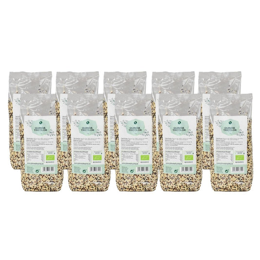 Confezione da 10 Quinoa tricolore ECO Planeta Huerto 500 g