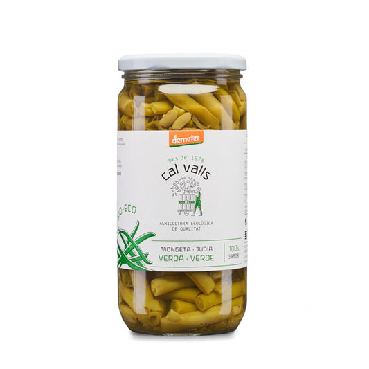 Cal Valls Organic/Demeter Green Beans 660 g