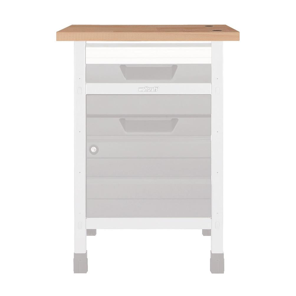 1 blat roboczy z drewna bukowego S 650 x 650 x 30 mm Wolfcraft 6043000 S 650 x 650 x 30 mm