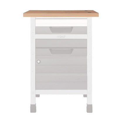 1 blat roboczy z drewna bukowego S 650 x 650 x 30 mm Wolfcraft 6043000 S 650 x 650 x 30 mm