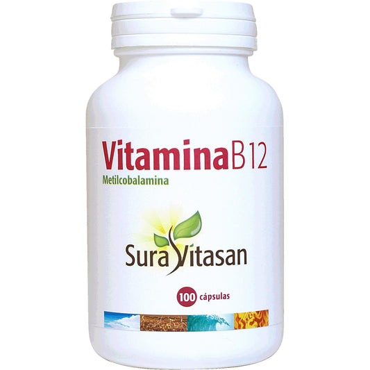 Vitamine B12 500 Mcg 100 comprimés Sura Vitasan
