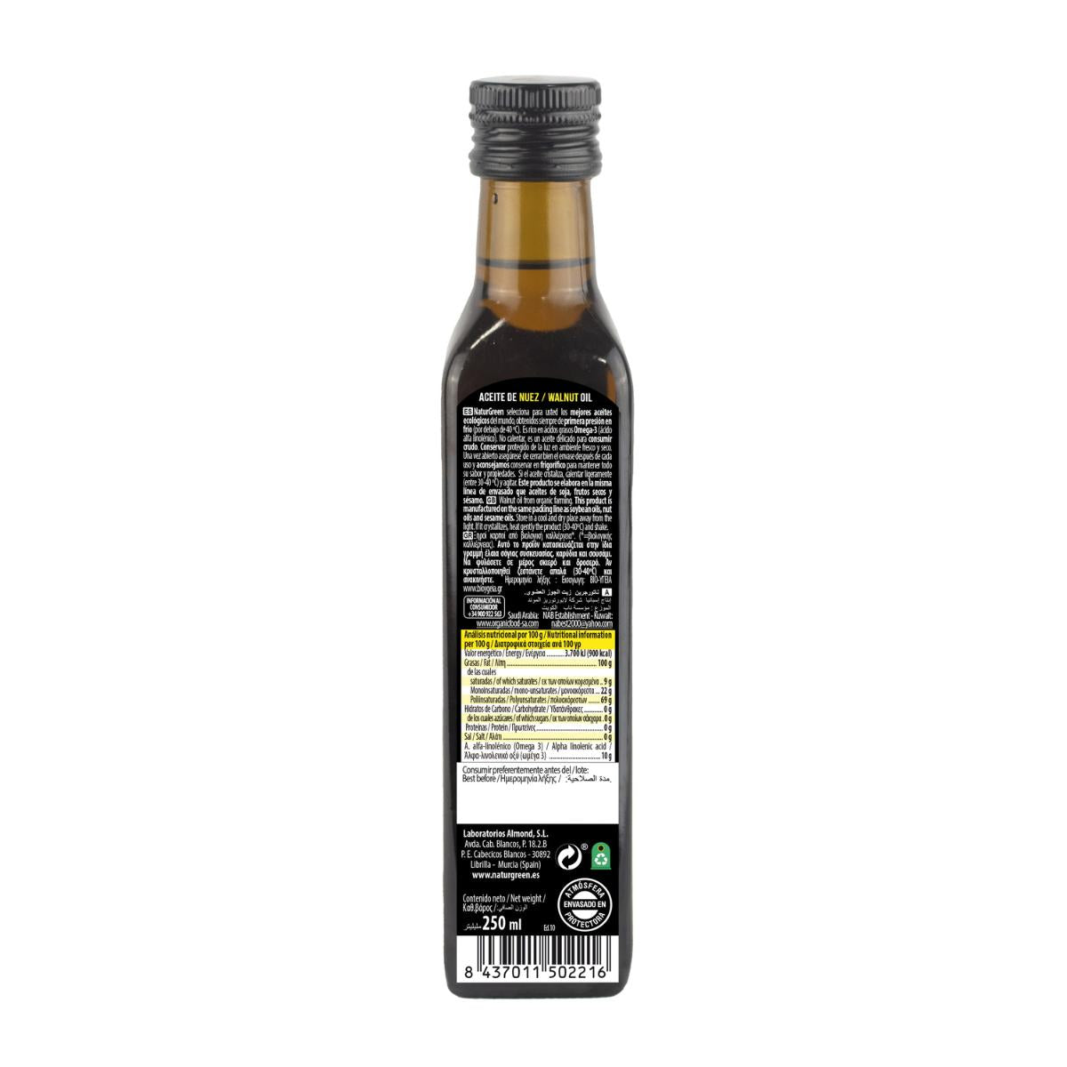 Bio-Walnussöl NaturGreen 250 ml