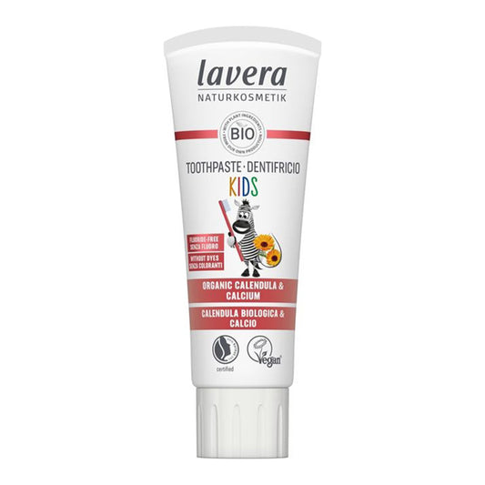 Fluorvrije tandpasta voor kinderen Calendula Bio & Calcio Lavera, LAVERA, 75 ml