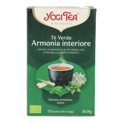 Yogi Tea BIO Thé vert Harmonie, 17 sachets