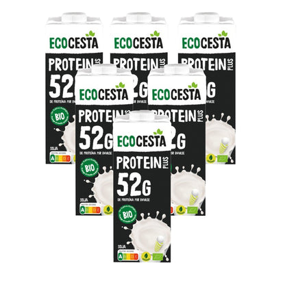 Pack of 6x Organic Ecocesta Protein Plus Vegetable Drink 1L.