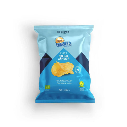 Añavieja Unsalted Crisps 100 g