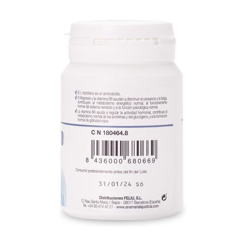 Tryptofaan met magnesium en vitamine B6 Ana María LaJusticia, 60 tabletten