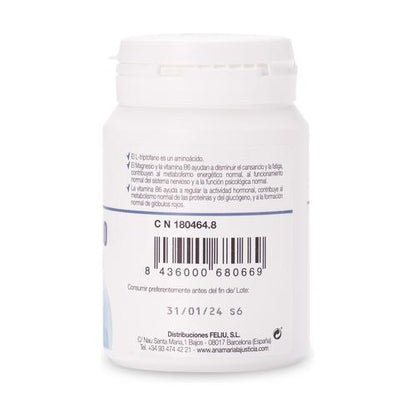 Tryptofaan met magnesium en vitamine B6 Ana María LaJusticia, 60 tabletten