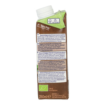 Isola Bio Organic Mini Rice Drink with Cocoa 250 ml