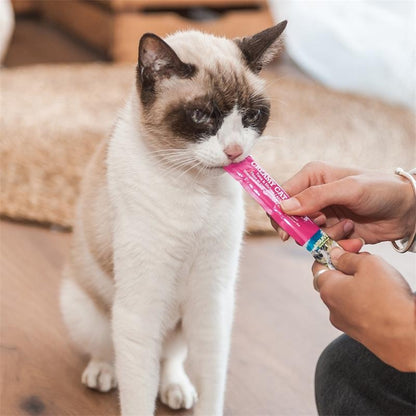 Creamy Cat Treats Krämig snack med lax och räkor Arquivet 5x14 g