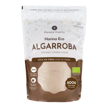 Carob Flour Eco Planeta Huerto 800 g