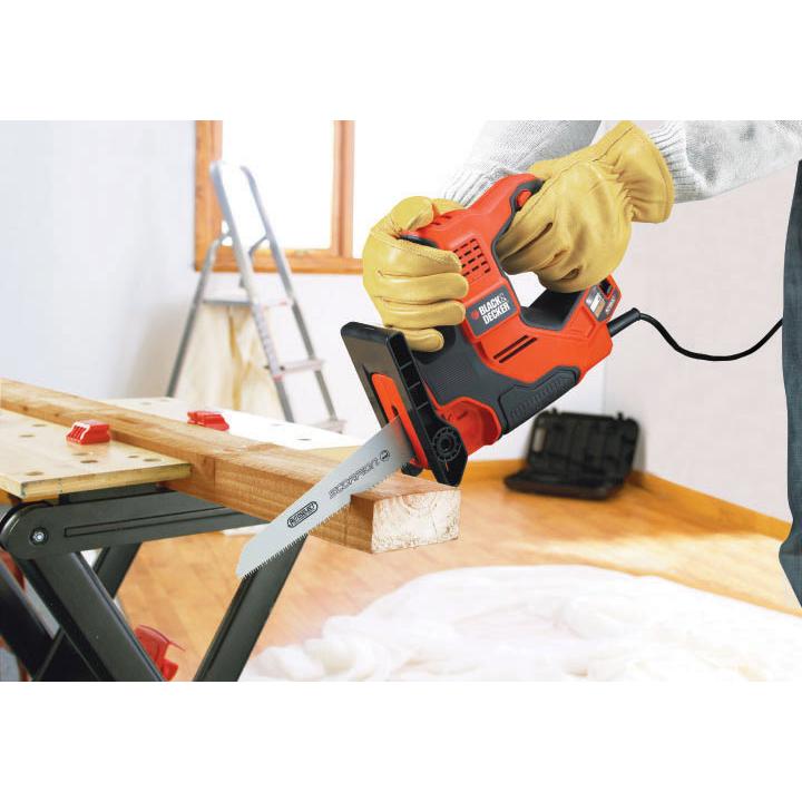 Sierra Scorpion 500W AutoSelect + 3 blades and case Black+Decker RS890K-QS