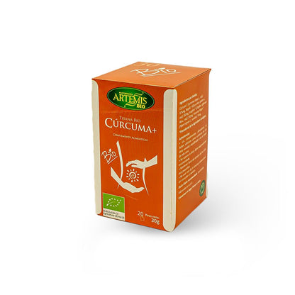 Kräutertee Kurkuma Plus Eco 20 Filter Artemisbio