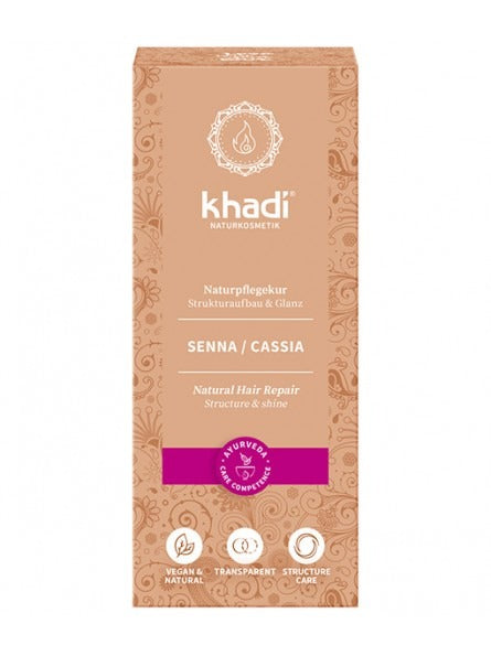 Henna Cassia Neutra 100 % natürlich Khadi  100 g