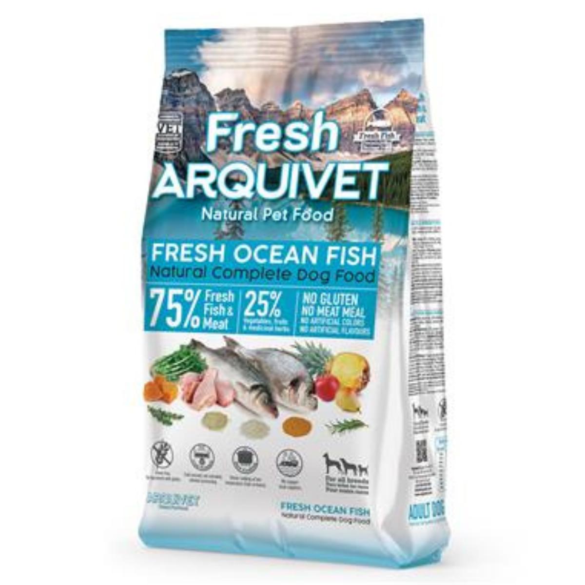 Fresh Ocean Fish Arquivet Complete semi-moist dog food 100 g