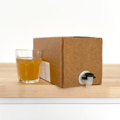 Succo di mela 100% frutta spremuta Eco Bag in Box Planeta Huerto 3 L