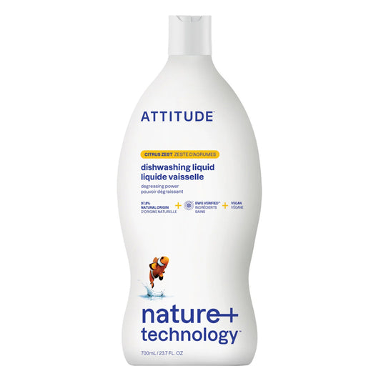 Lavavajillas Cítricos, Attitude, 700 ml