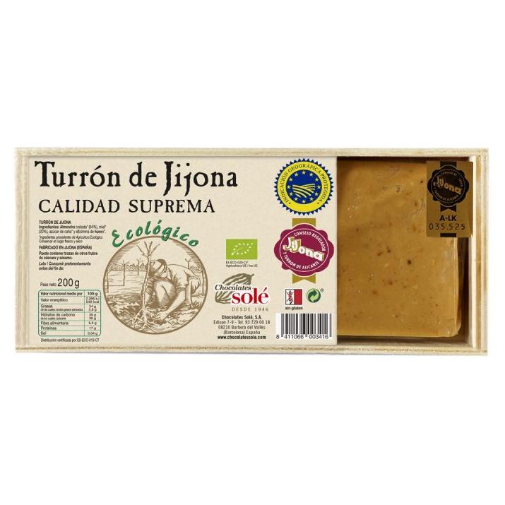 Eco Solé Jijona nougat 200 g