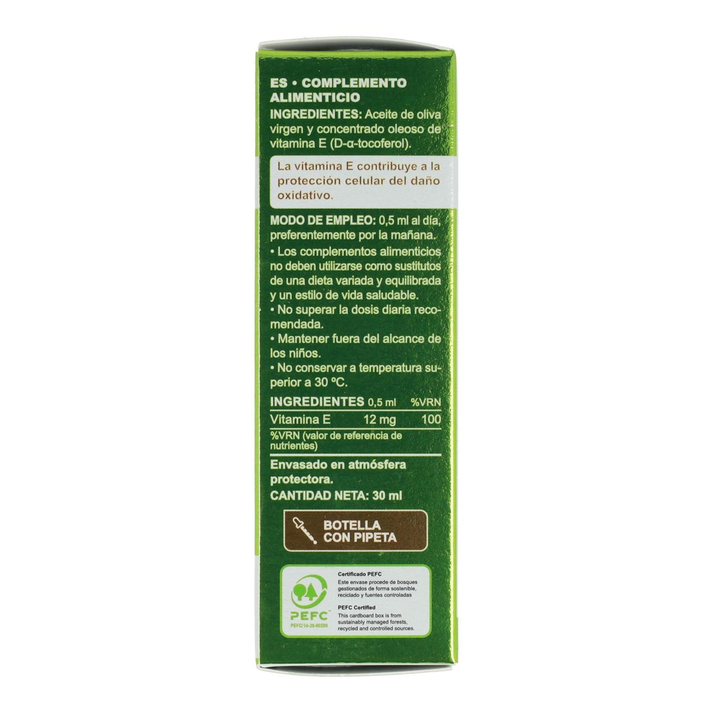 Flüssiges Vitamin E Marnys, 30 ml