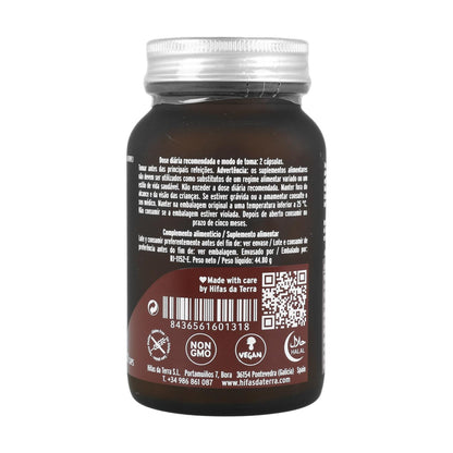Mico Rei (Ganoderma lucidum) Hifas da Terra 70 capsules