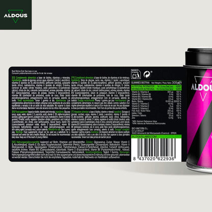 Caramelle gommose alla biotina Aldous 120 gummies