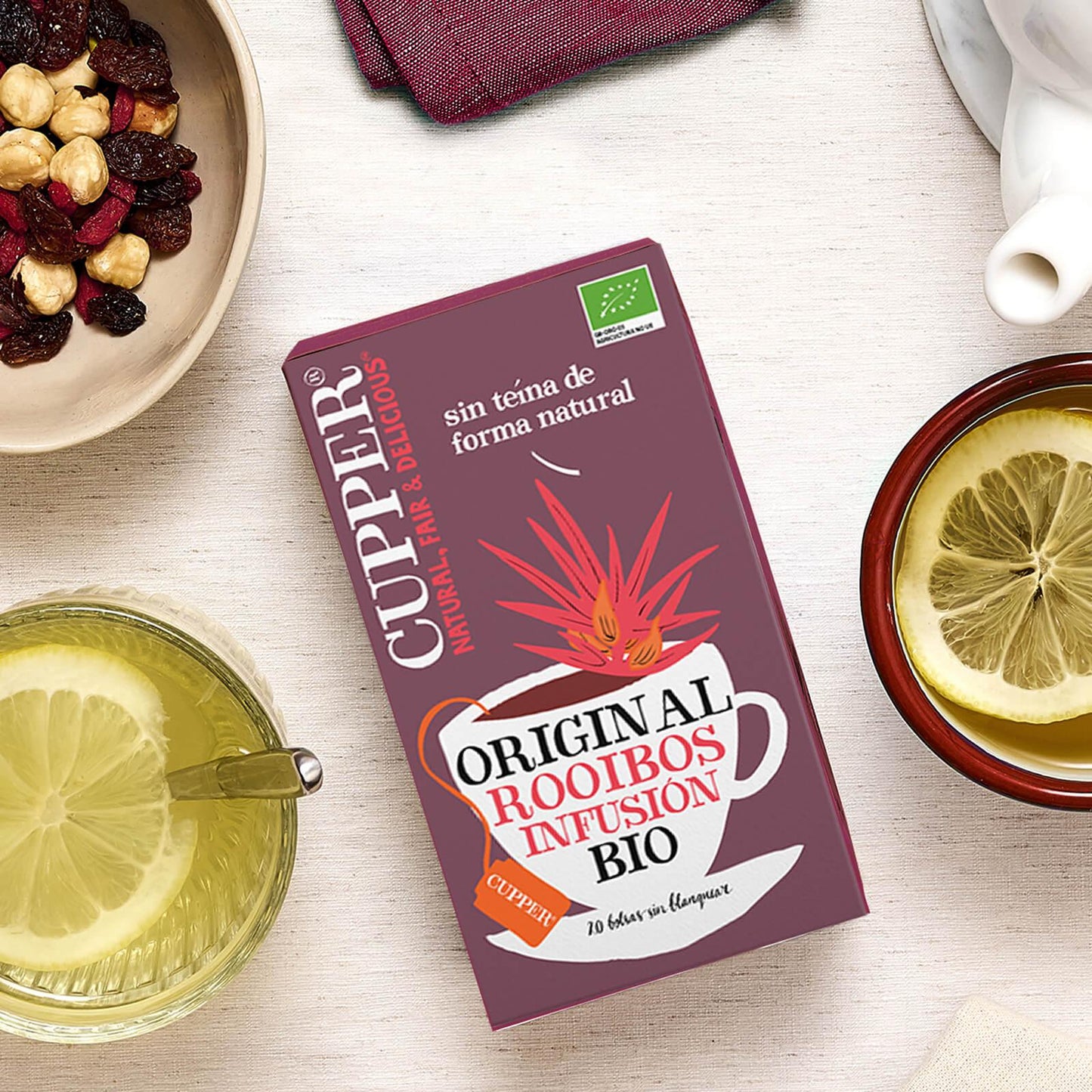 Infuso Rooibos Bio Cupper 20 bustine