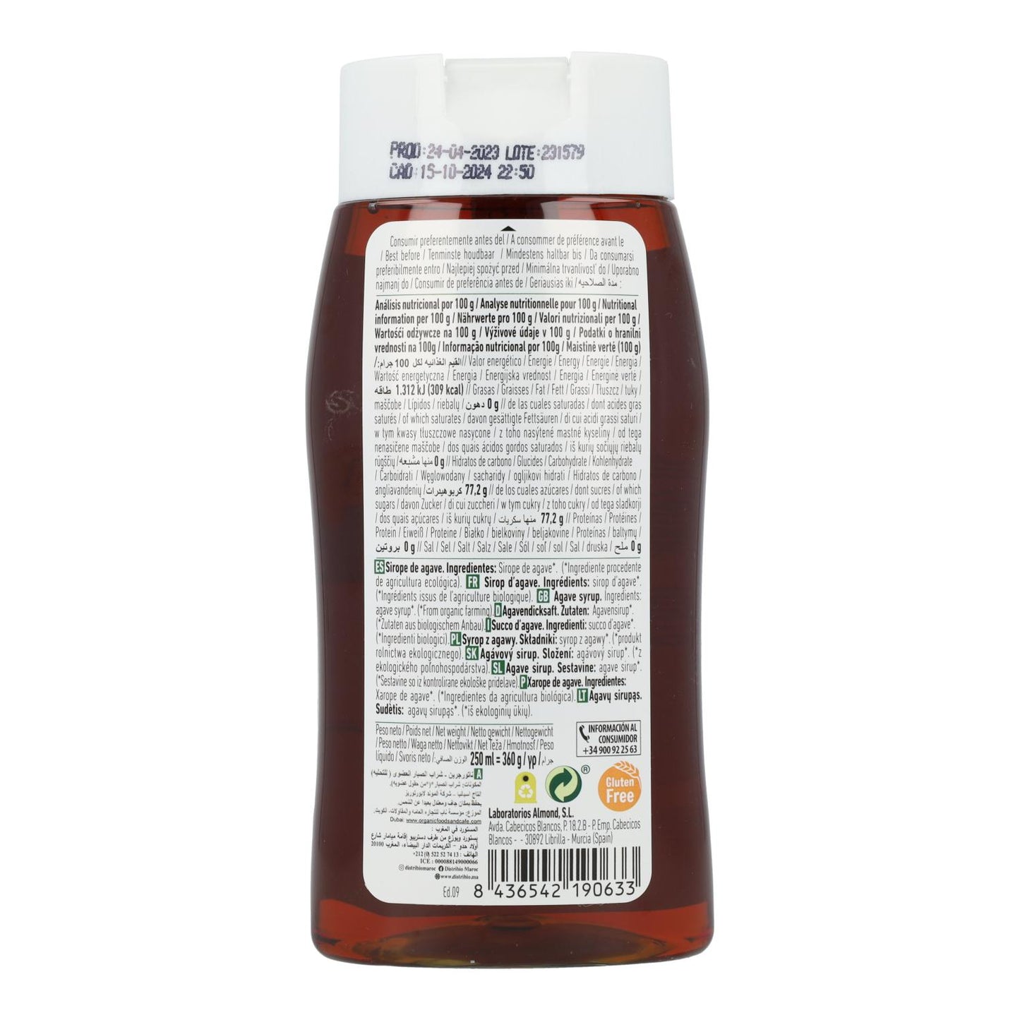 Naturgreen Premium Agave Syrup 900 ml