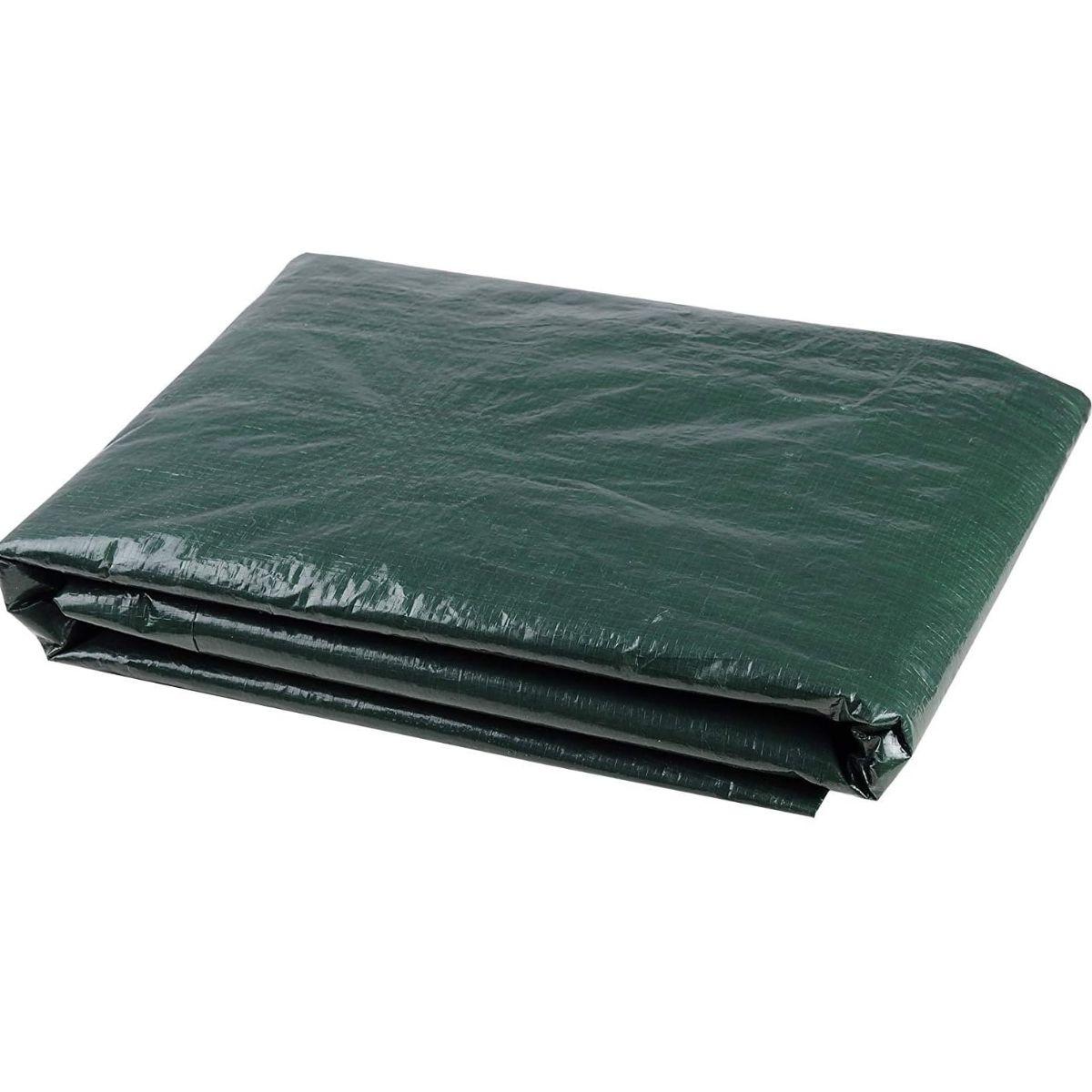 Rectangular polyethylene table and chair cover 130 x 79 x 71 cm